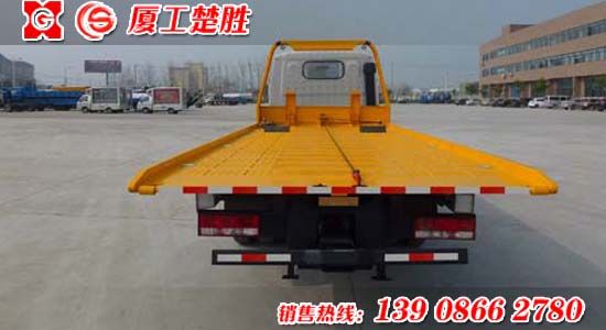 東風(fēng)凱普特藍(lán)牌一拖二清障車