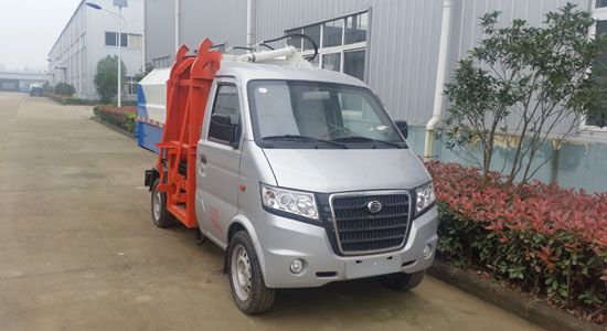 楚勝牌廣東吉奧2.5立方米自裝卸垃圾車
