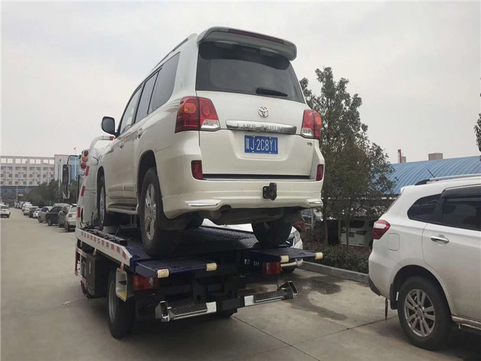 國六江淮藍牌清障車