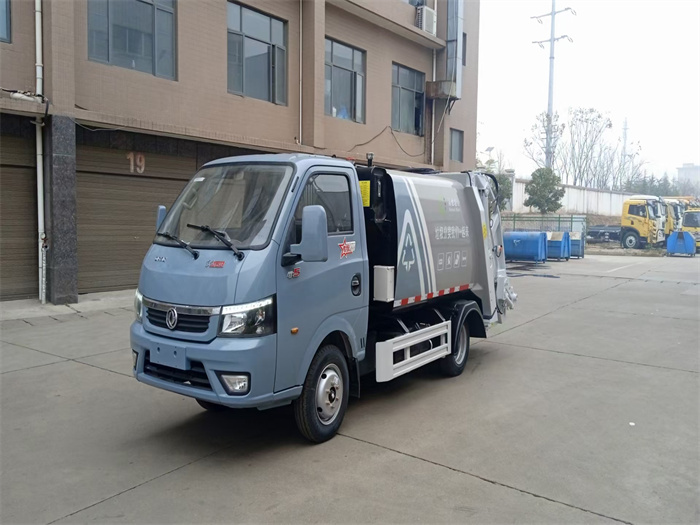 北京正常上戶(hù)藍(lán)牌4方壓縮垃圾車(chē)