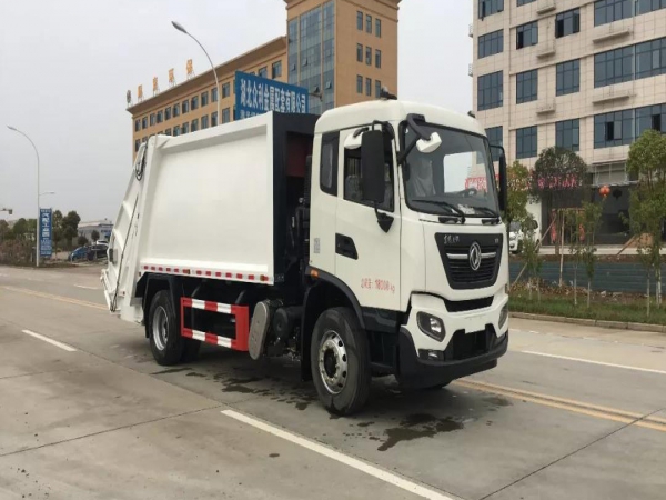 東風天錦14方純電動壓縮垃圾車
