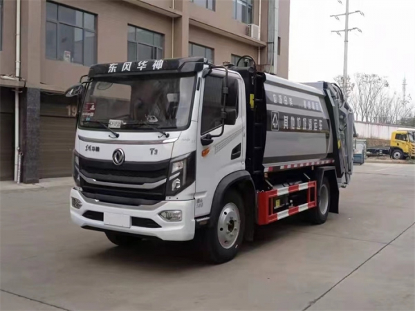 東風(fēng)T3壓縮垃圾車(chē)（容積9.5方）